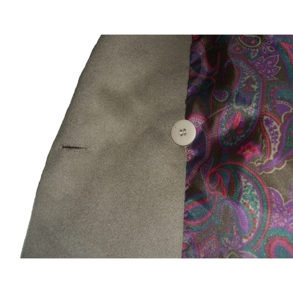 Vintage 80’s Charles Klein Coat Wool Oversized Beige Pea Diana Unisex Streetwear - Picture 14 of 16